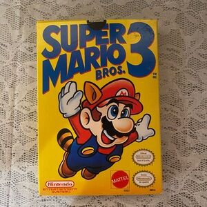 Super Mario Bros 3 Nintendo NES Complete with Manual/Card Mint